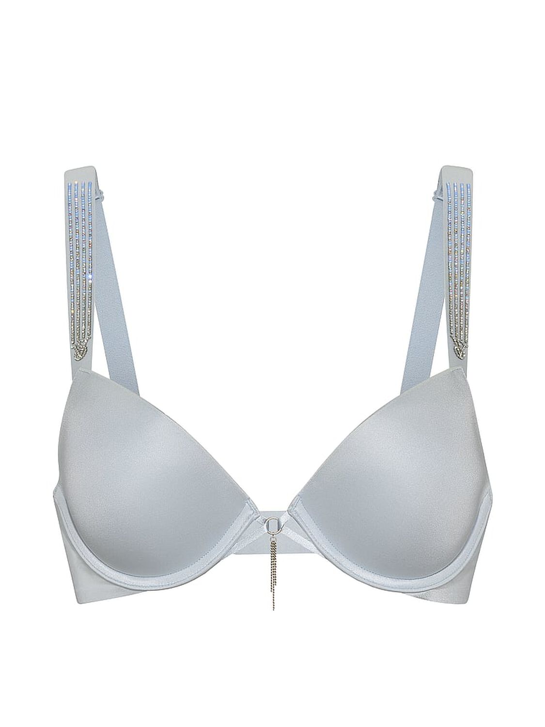 vs Very Sexy Ombr&eacute; Stripe Shine Strap Push-Up Bra Linen Blue 3 of 3 