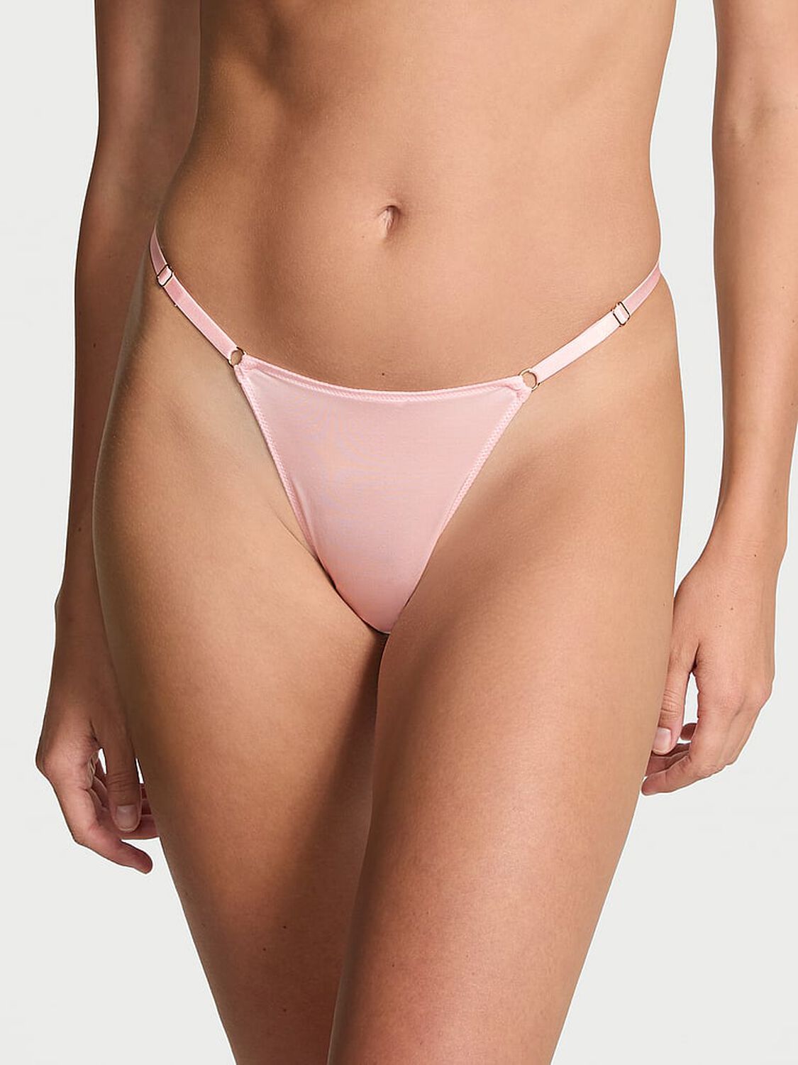 vs Very Sexy Hardware Adjustable V-String Panty Angel Pink 2 of 3 
