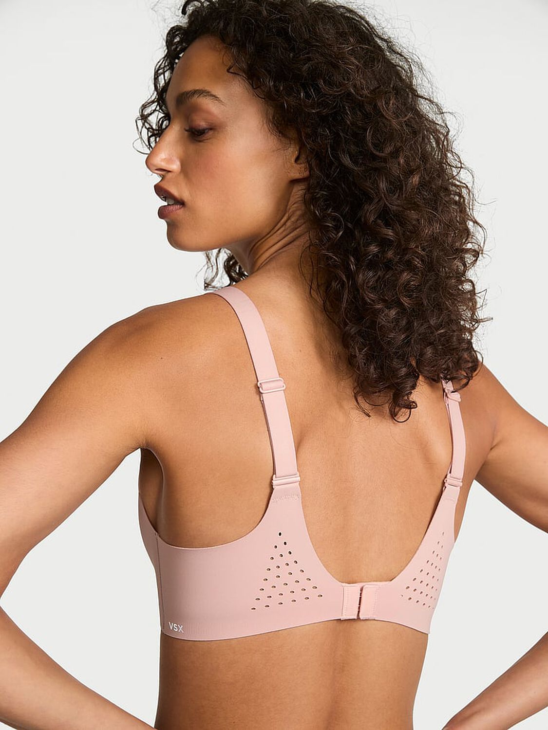 vs Vsx VSX Featherweight Medium&trade; Sports Bra Bare Pink 2 of 3 