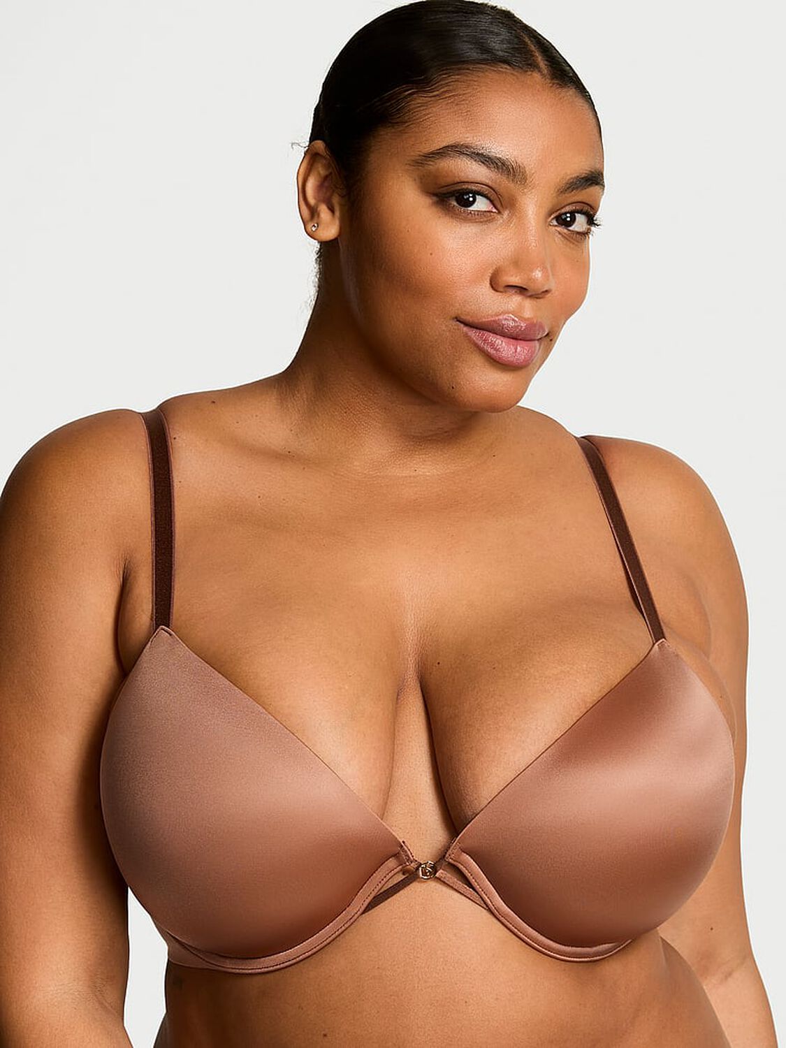 vs Very Sexy Smooth Lightly Lined Demi Bra Caramel 1 of 3 