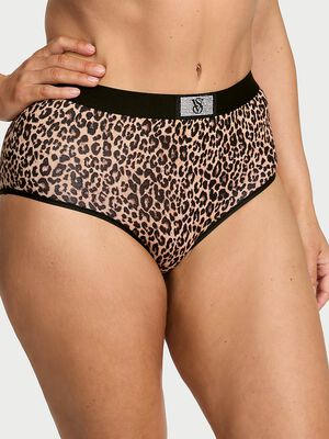 Logo Cotton Shine Patch Modern Brief Panty