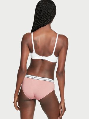 Logo Cotton Hiphugger Panty