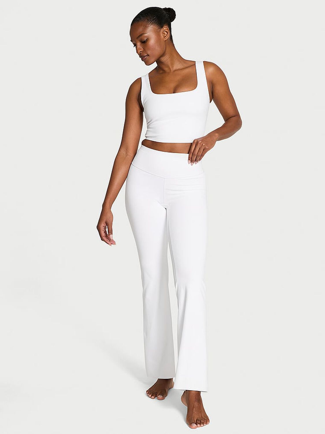 vs Vsx VSX Incredible Coverage&trade; Flare Legging Vs White 1 of 4 