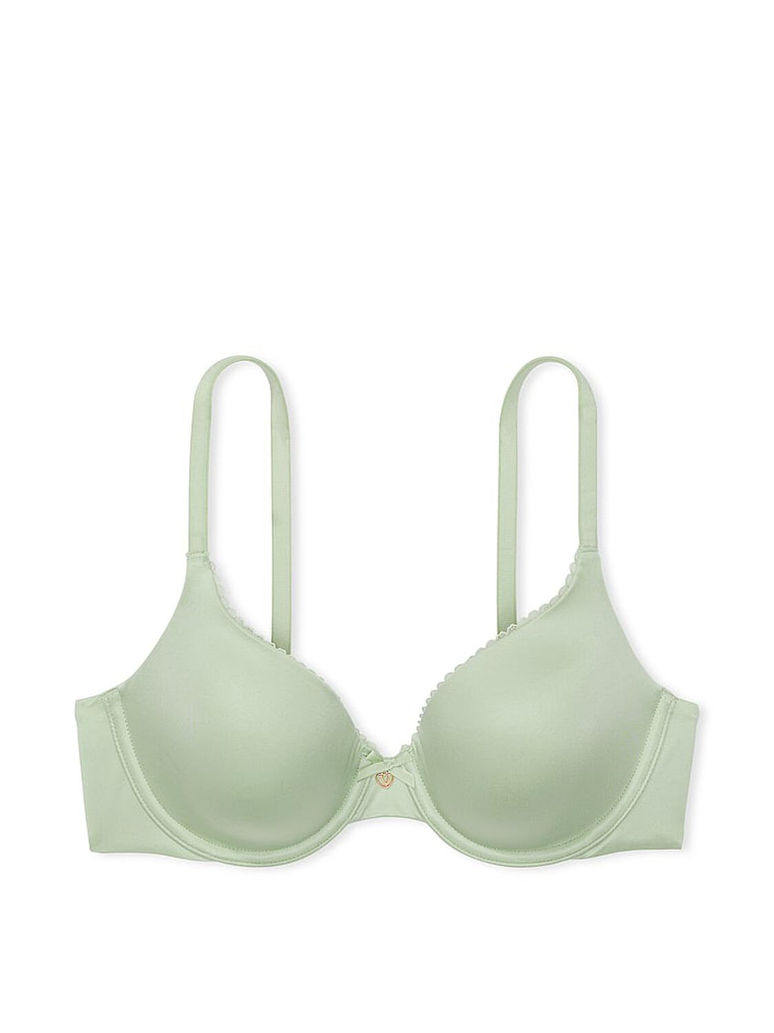 vs Body By Victoria Lightly Lined Full-Coverage Smooth Bra Soft Green 3 of 4 