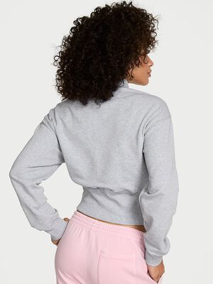 Status Terry Fitted Half-Zip Sweatshirt