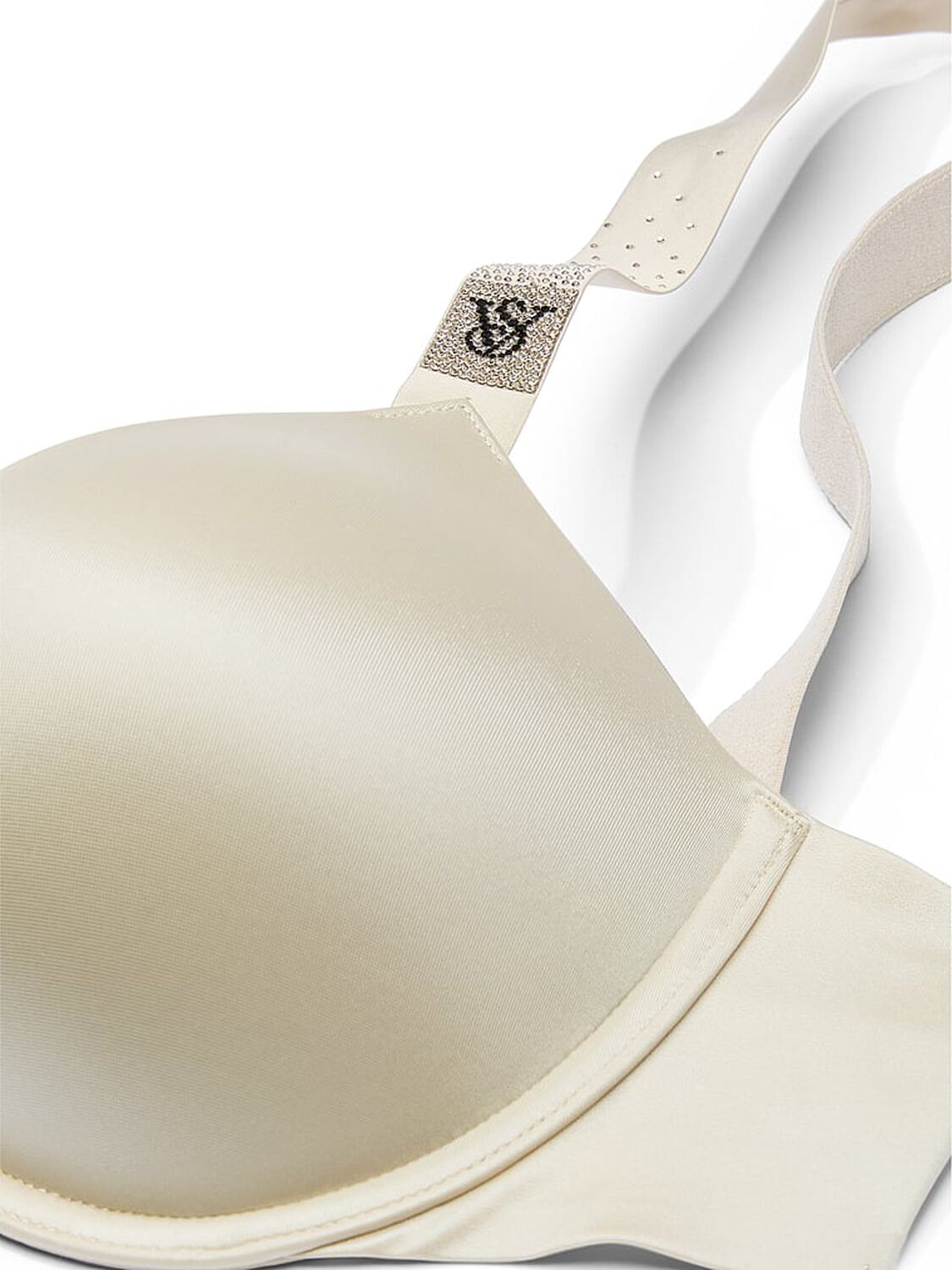 vs Very Sexy Bombshell Add-2-Cups Scattered Shine Strap Push-Up Bra Classic Sandstone 4 of 5 
