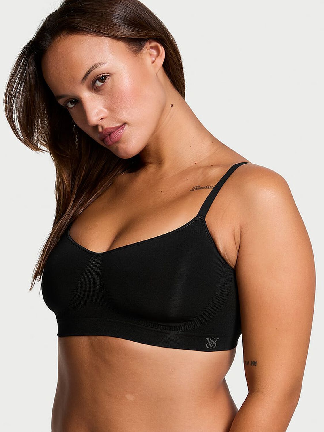 vs Victoria's Secret Shapewear by Victoria SeamlessShaping™ Bralette Black 1 of 4 