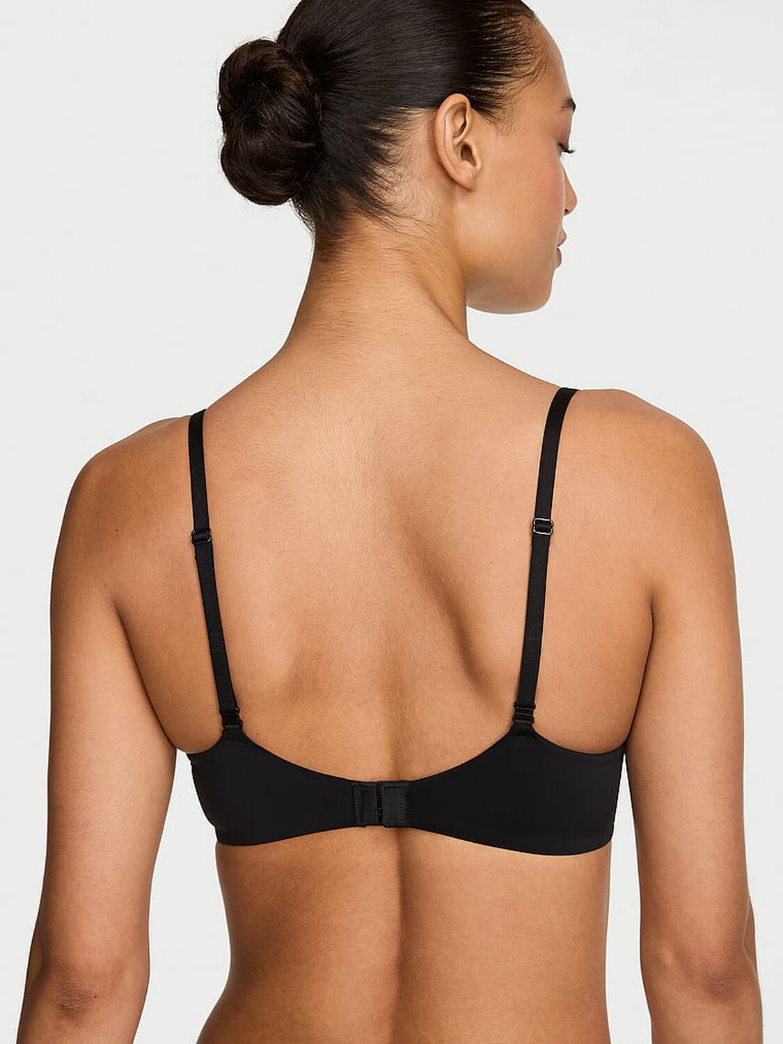 vs The T-Shirt Smooth Lightly Lined Balconette Bra Black 2 of 3 