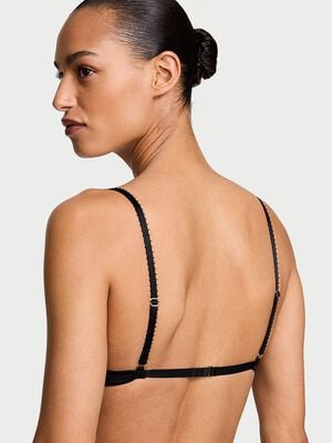 Tease Sheer Stripe Triangle Bralette
