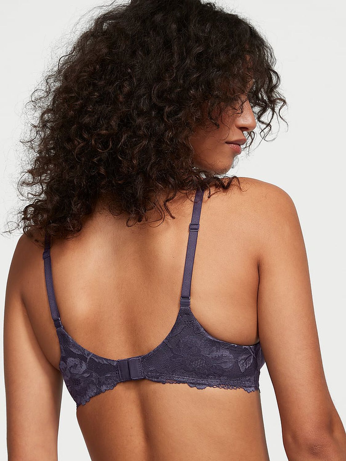 vs Body By Victoria Perfect Shape Push-Up Lace-Trim Bra 2 of 4 