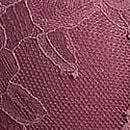 Rose Lace Lightly Lined Strappy Teddy, Purple Vapor, swatch