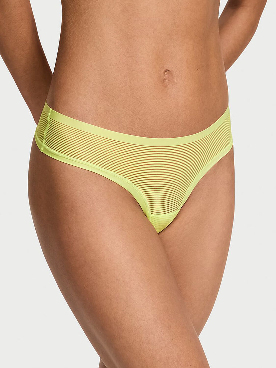 vs No-Show No-Show Thong Panty Sparkling Lime 1 of 2 