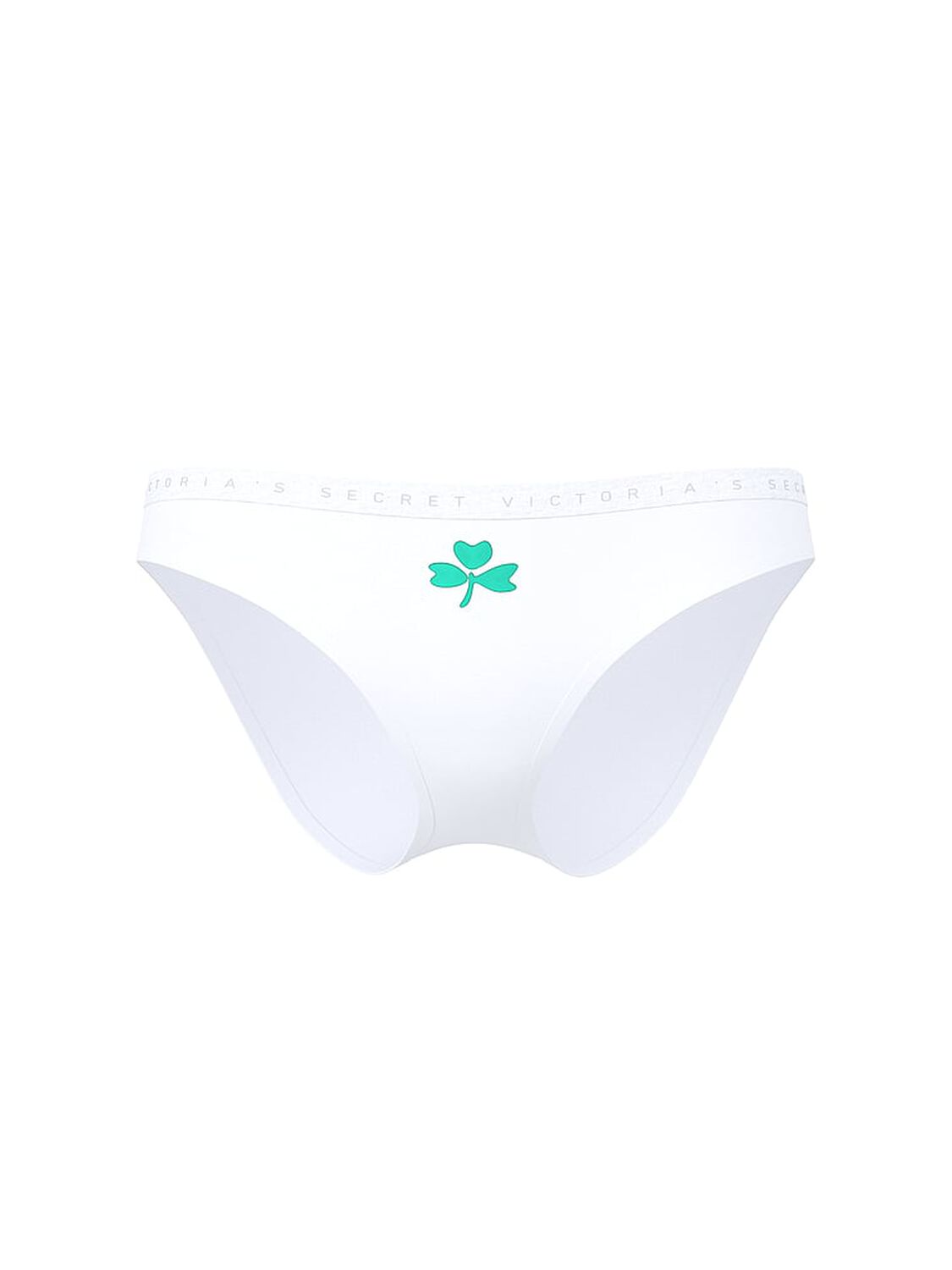vs Victoria's Secret Stretch Cotton Bikini Panty Vs White 3 of 3 