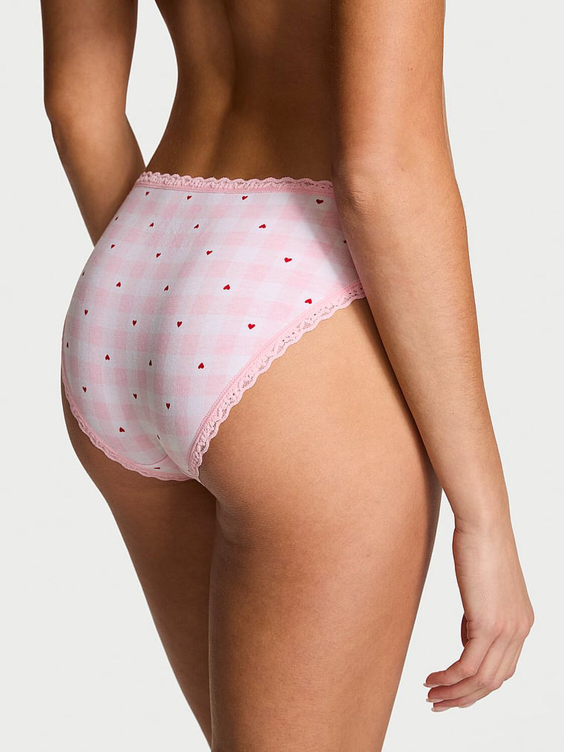 vs Lace Trim Lace-Waist Bikini Panty 2 of 3 