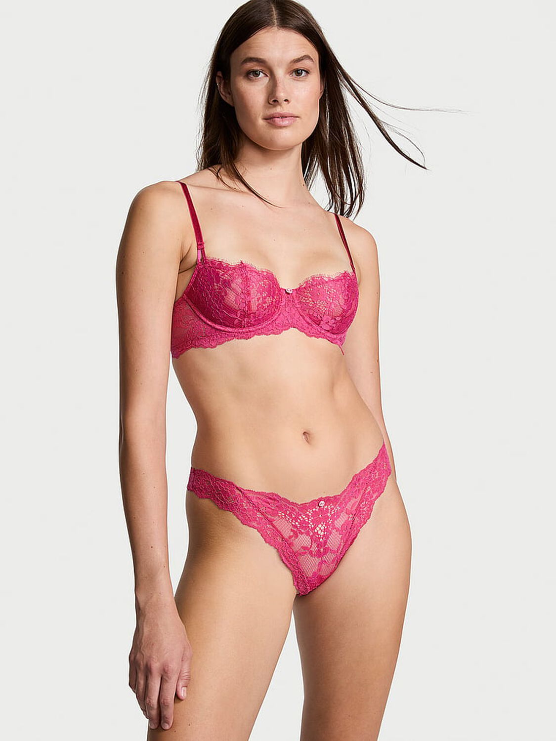 vs Dream Angels Lace Thong Panty 4 of 4 