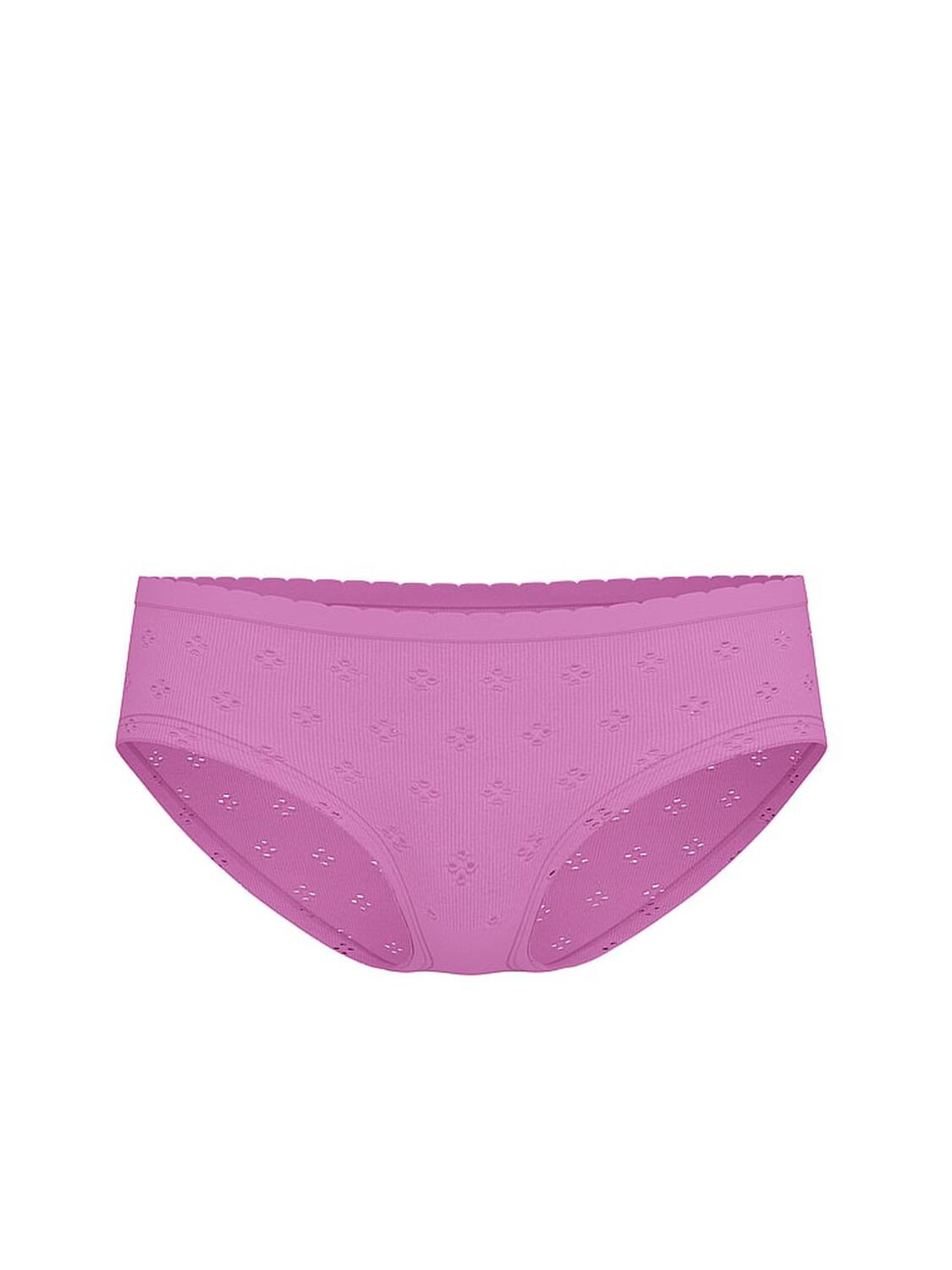 vs Seamless Seamless Eyelet Hiphugger Panty Cosmo Pink 3 of 3 