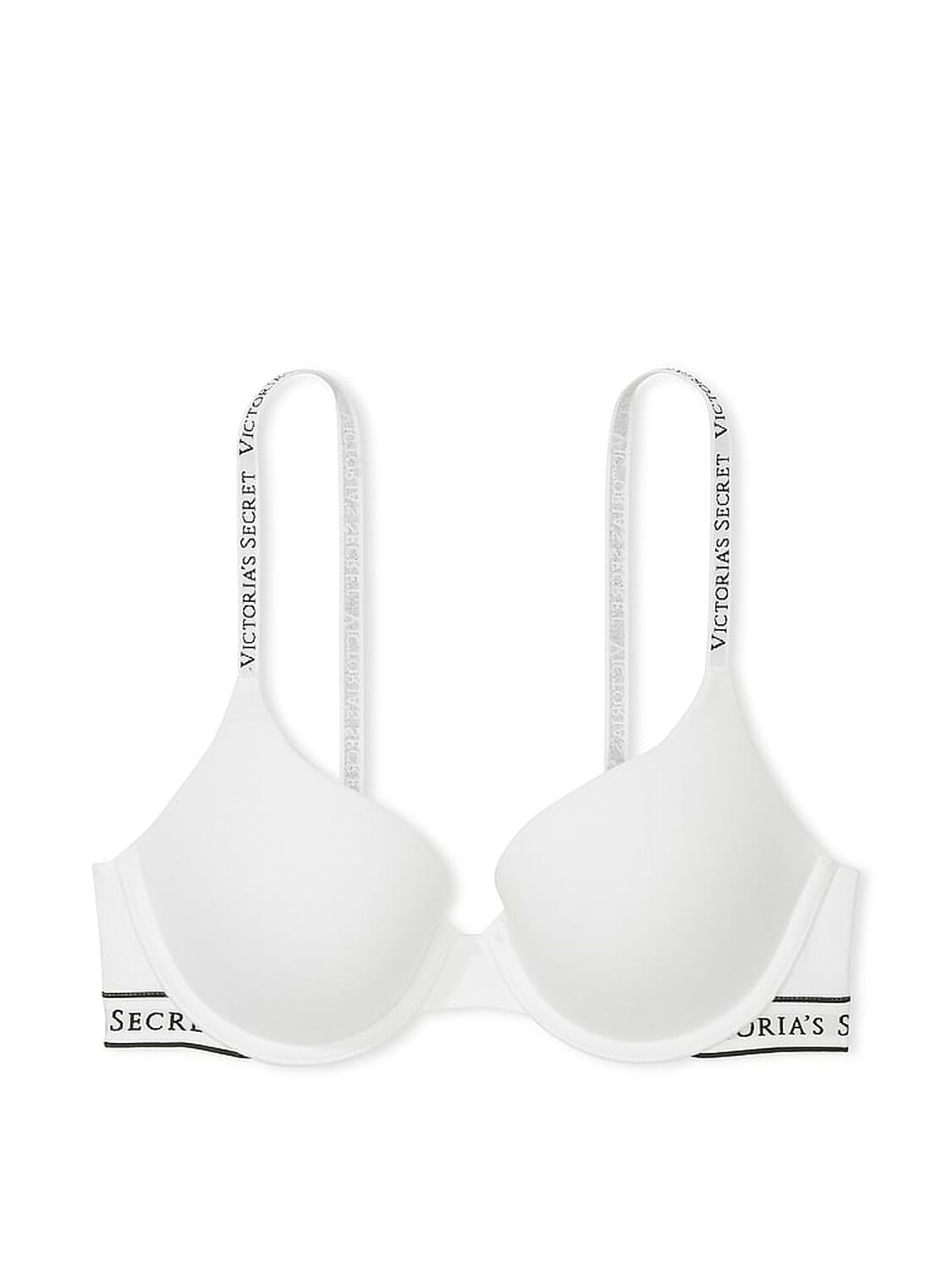 vs The T-Shirt Push-Up Perfect Shape Cotton Bra Vs White 3 of 3 