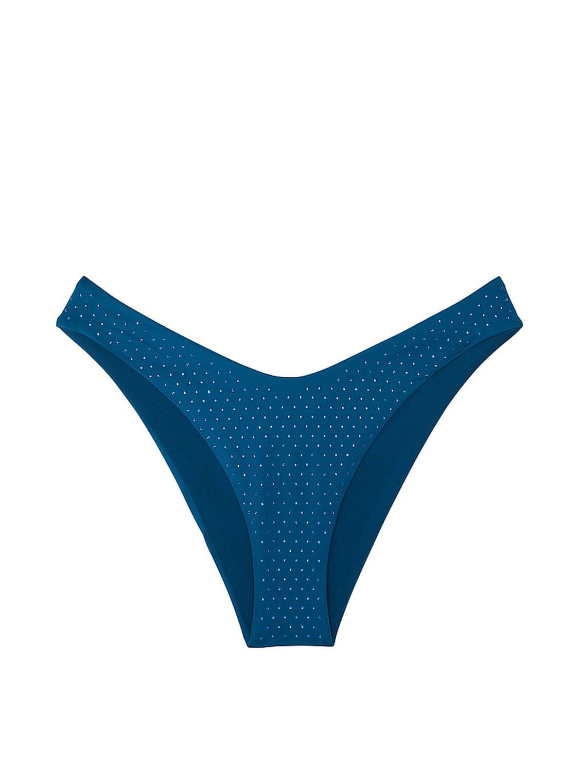 vs Victoria's Secret Swim Essential Diamanté Brazilian Bikini Bottom Precious Sapphire 3 of 3 