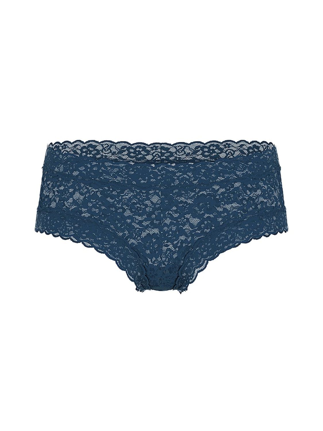vs The Lacie Blossom Lace Cheeky Panty Midnight Sea 3 of 3 