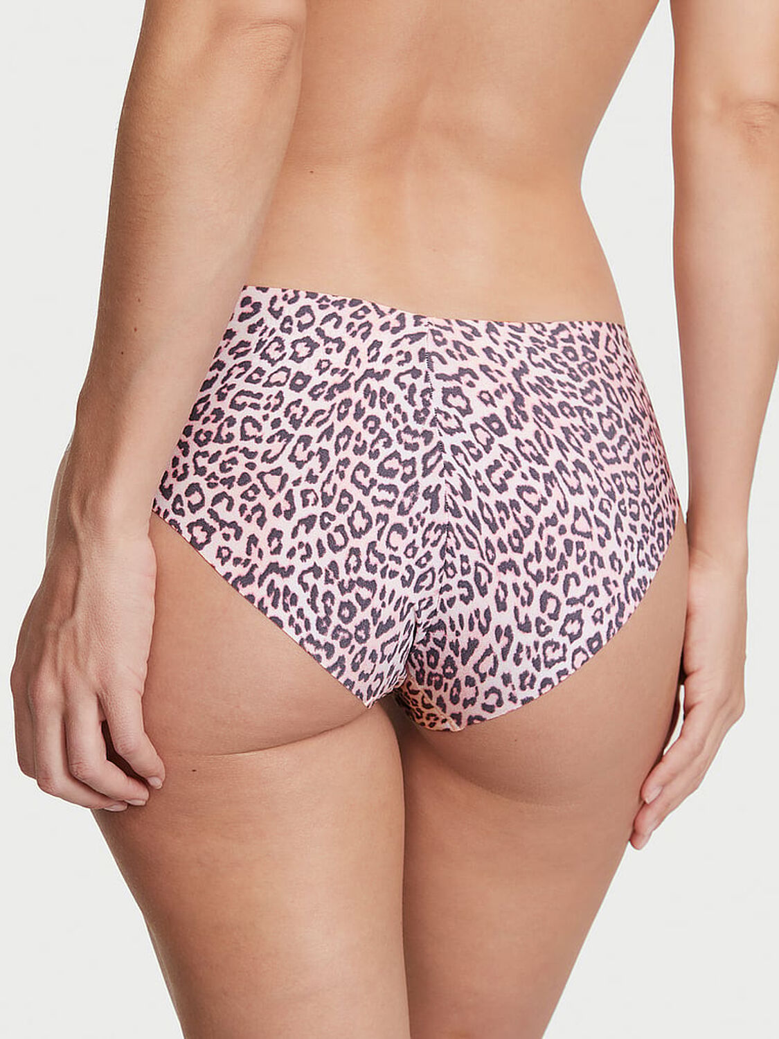 vs No-Show No-Show Hiphugger Panty Purest Pink Leopard 2 of 3 