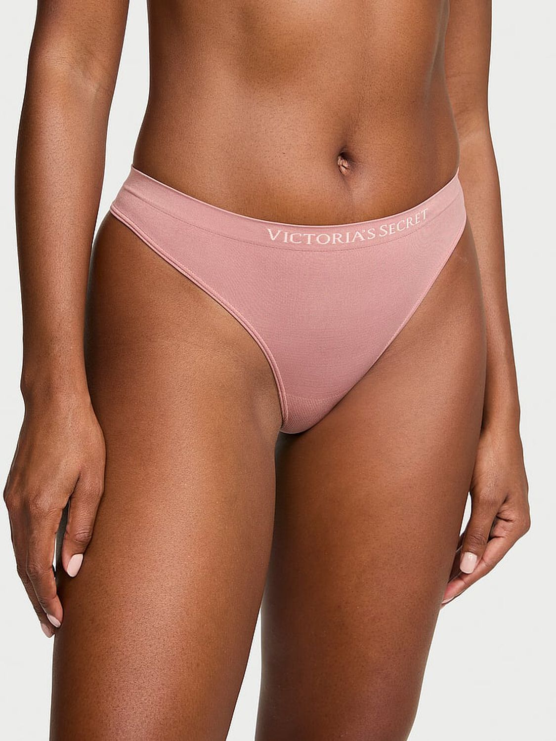 vs Seamless Seamless Thong Panty Nostalgia Rose 1 of 3 