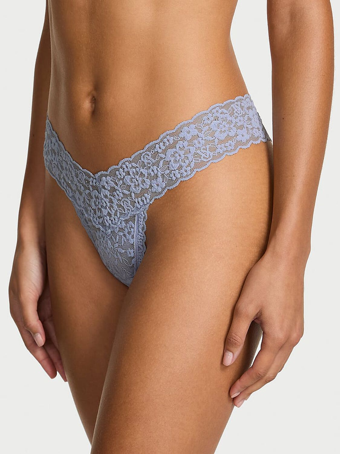 vs The Lacie Lacie Sparkle Thong Panty Blue Grey 1 of 2 