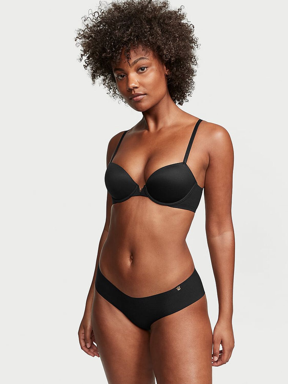vs No-Show No-Show Hiphugger Panty Black 1 of 3 