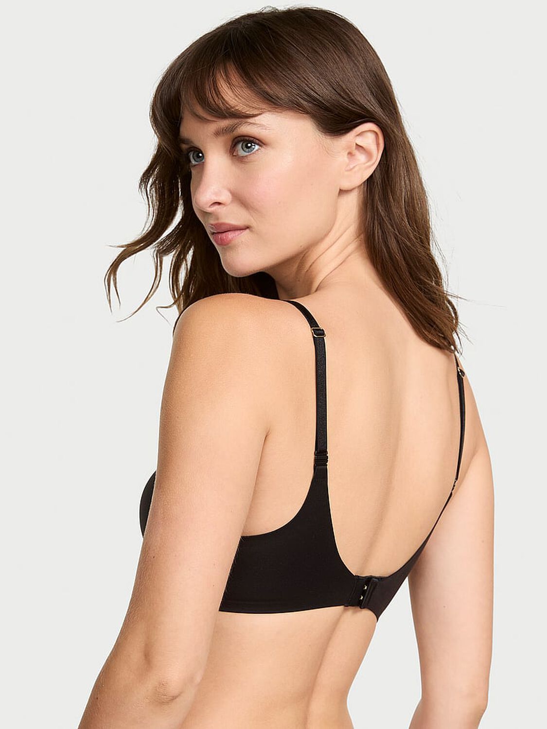 vs Dream Angels Wireless Push-Up Bra Black 1 of 3 