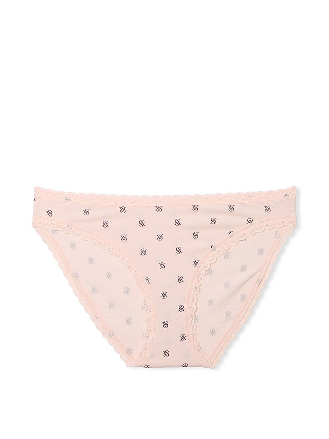 vs The Lacie Lace-Trim Cotton Bikini Panty Vs Pink 3 of 3 