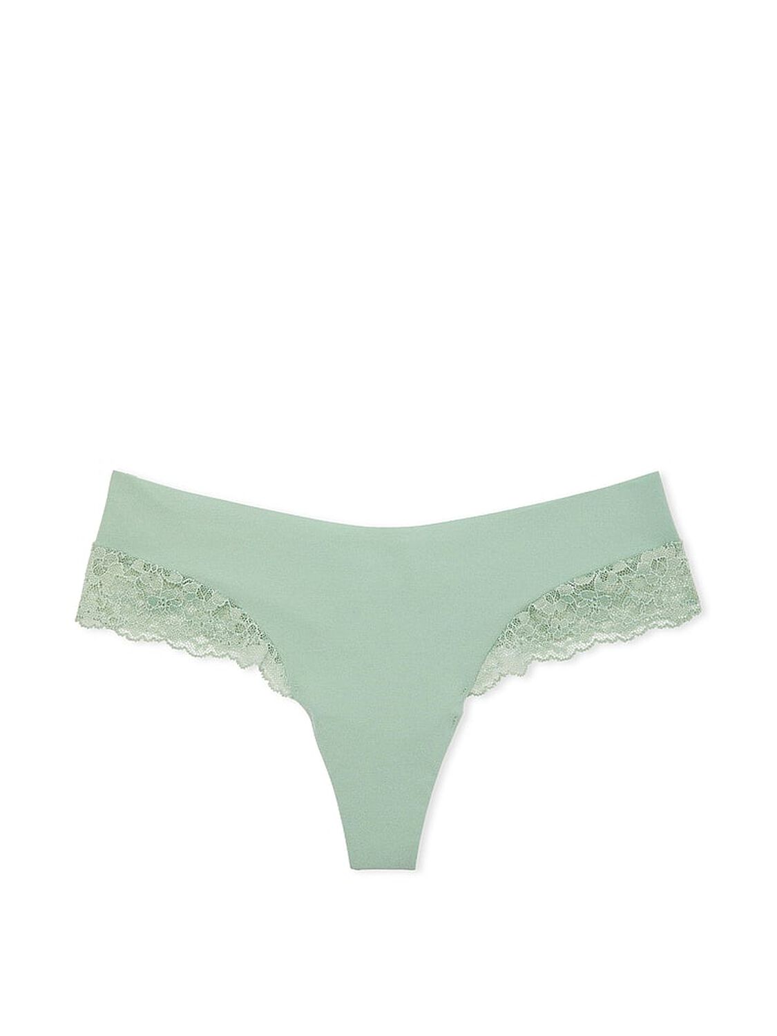 vs No-Show No-Show Lace-Trim Thong Panty 3 of 3 
