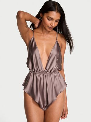 Satin Flutter Romper