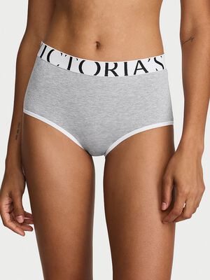 Exploded Logo Cotton Modern Brief Panty