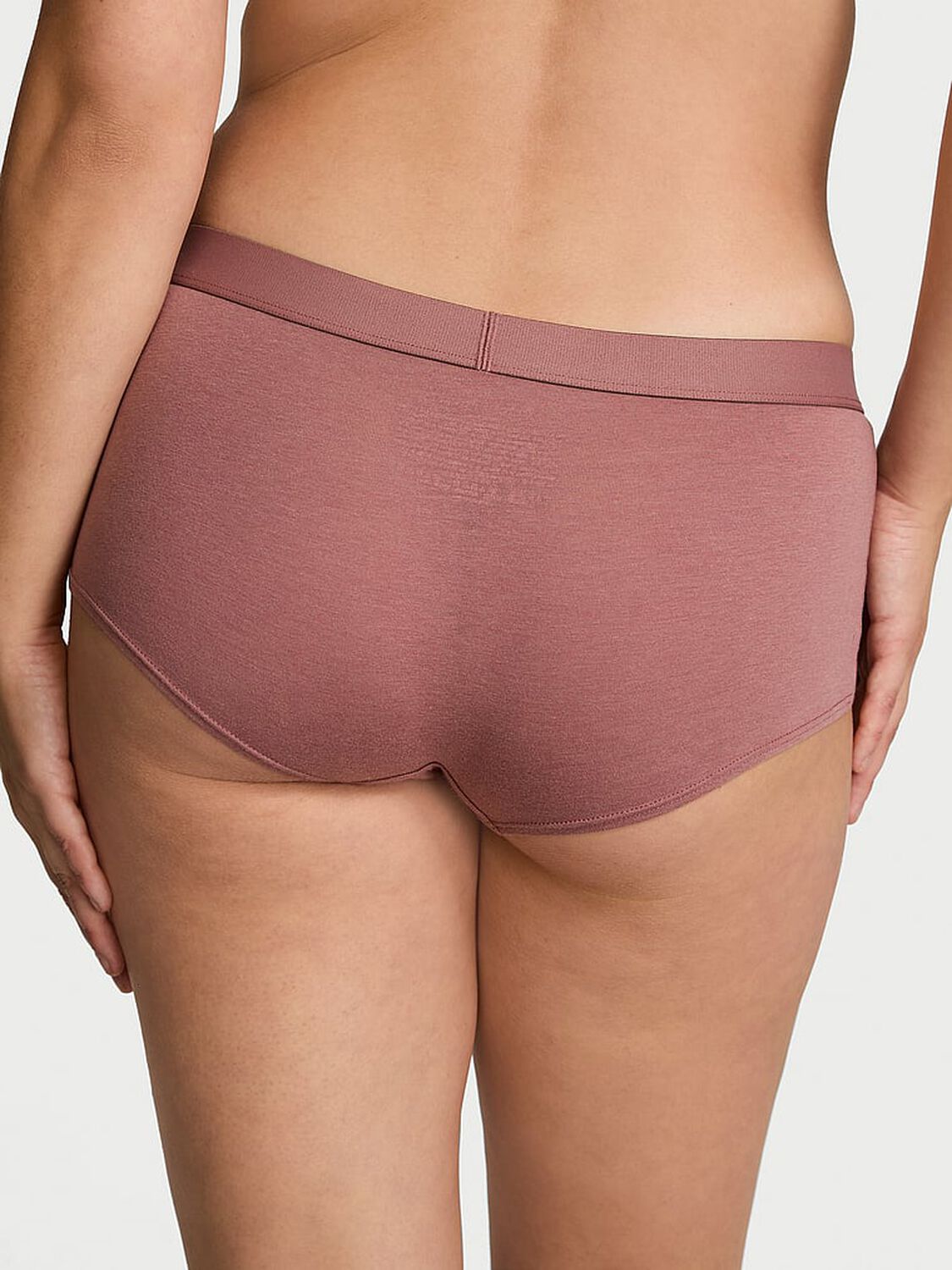 vs Cotton Logo Cotton Shine Patch Shortie Panty Vintage Rose 2 of 3 
