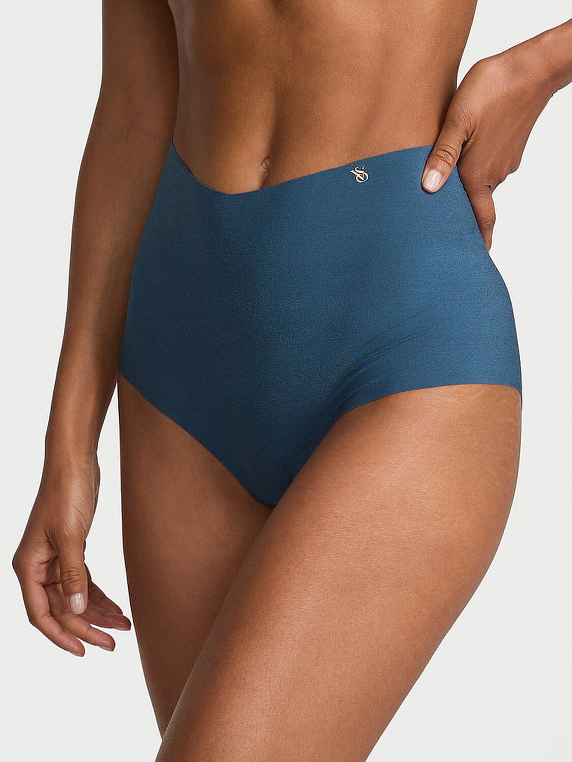 vs No-Show No-Show Modern Brief Panty Midnight Sea 1 of 3 