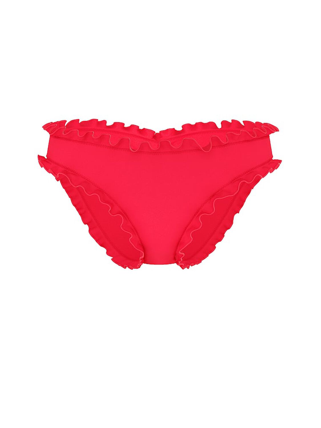 vs Victoria's Secret Swim Essential Ruched Cheeky Bikini Bottom Pink Island 1 of 1 