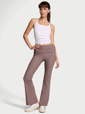 VSX Elevate&trade; Rib Ruched Foldover Flare Legging