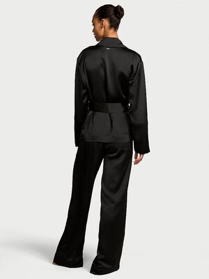 Luxe Satin Wrap Top & Pant Set