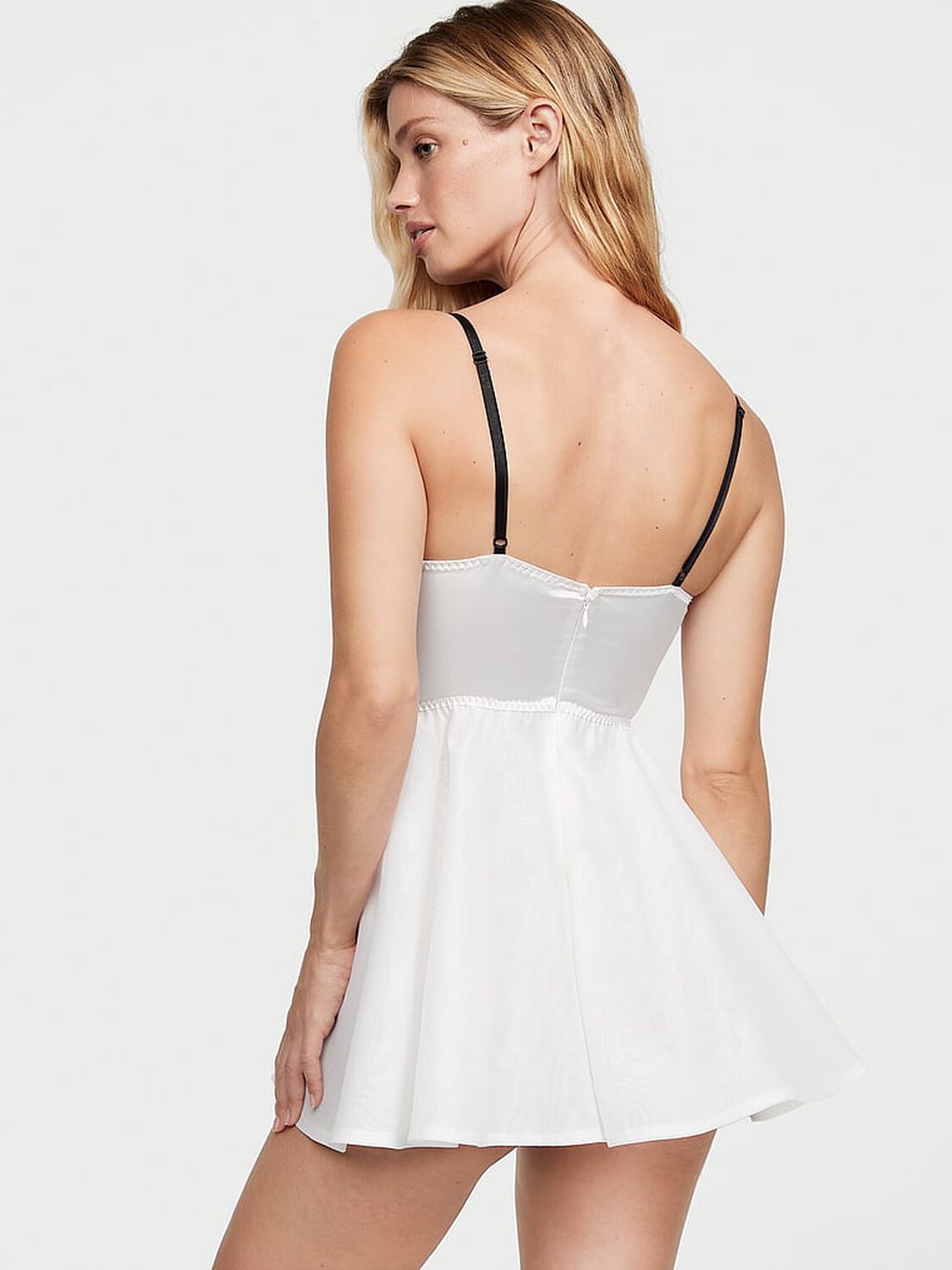 vs Victoria's Secret Bow-Topped Bustier Slip Dress 2 of 3 