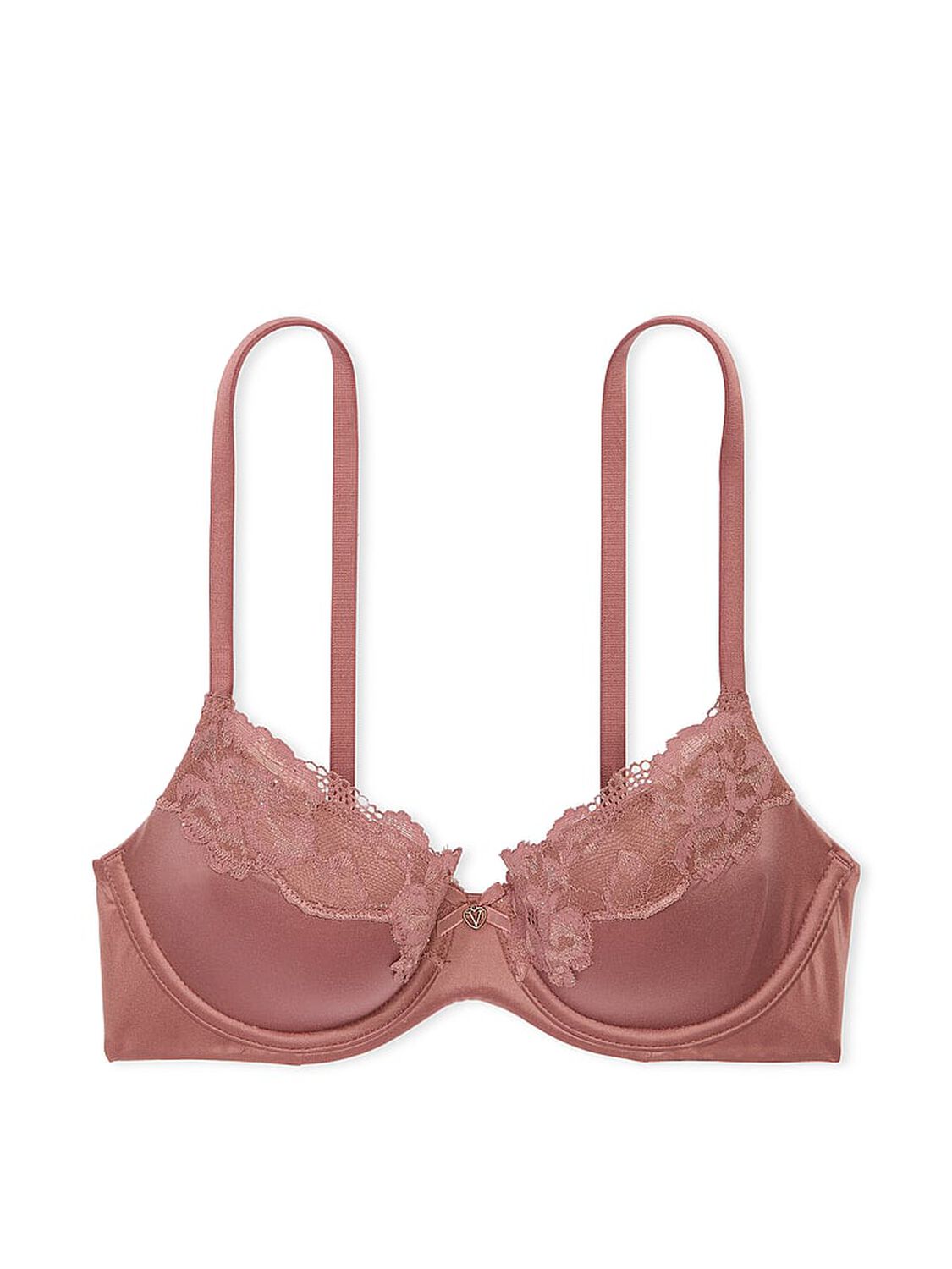 vs Body By Victoria Lace Trim Lightly Lined Demi Bra 3 of 4 