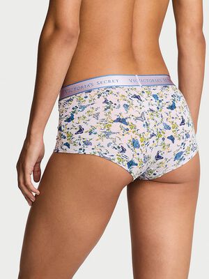 Logo Cotton Boyshort Panty