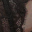 Rose Lace Plunge Teddy, Black, swatch