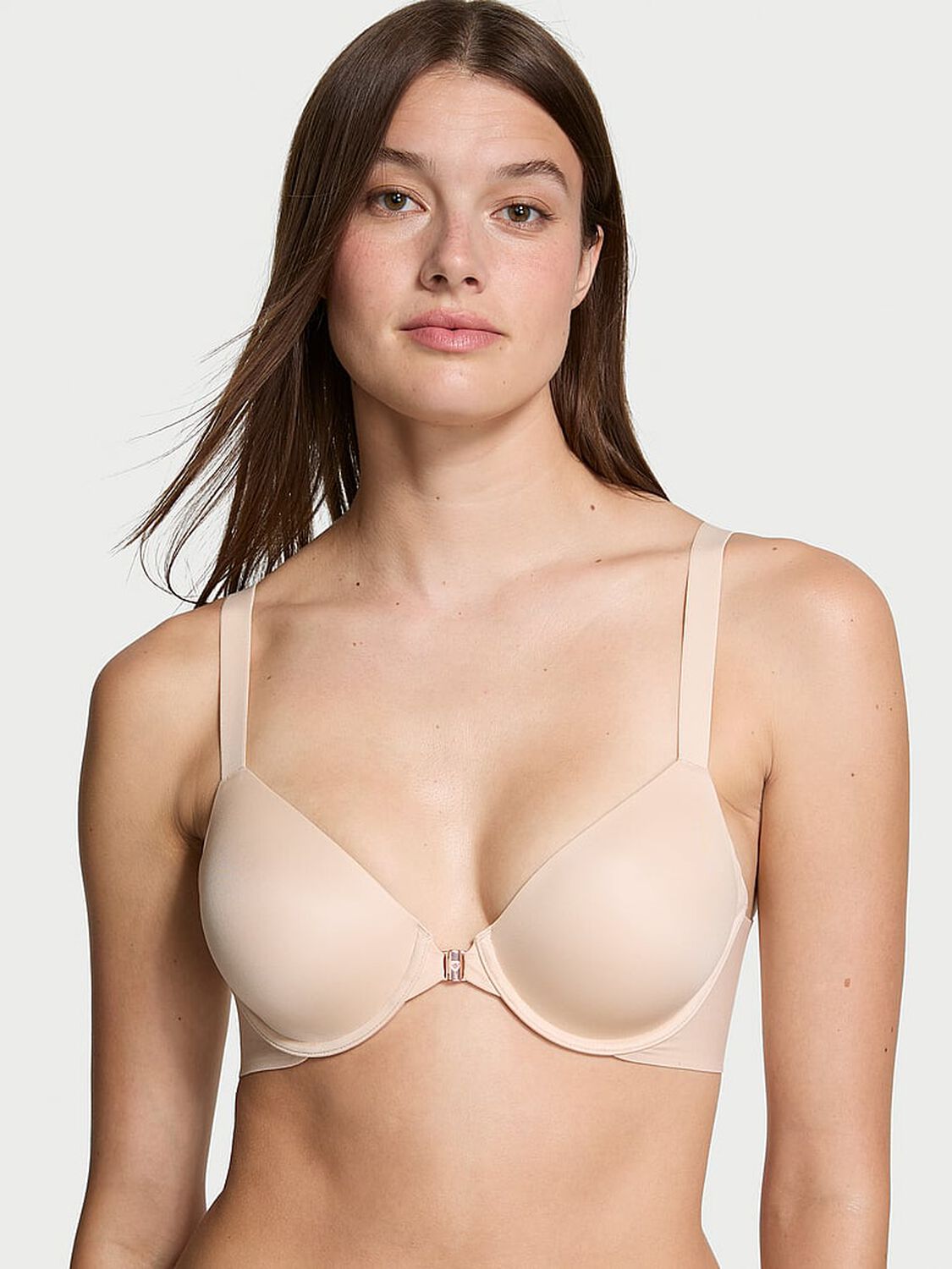 vs Body By Victoria Smooth Lightly Lined Front-Close Full-Coverage Bra 1 of 3 