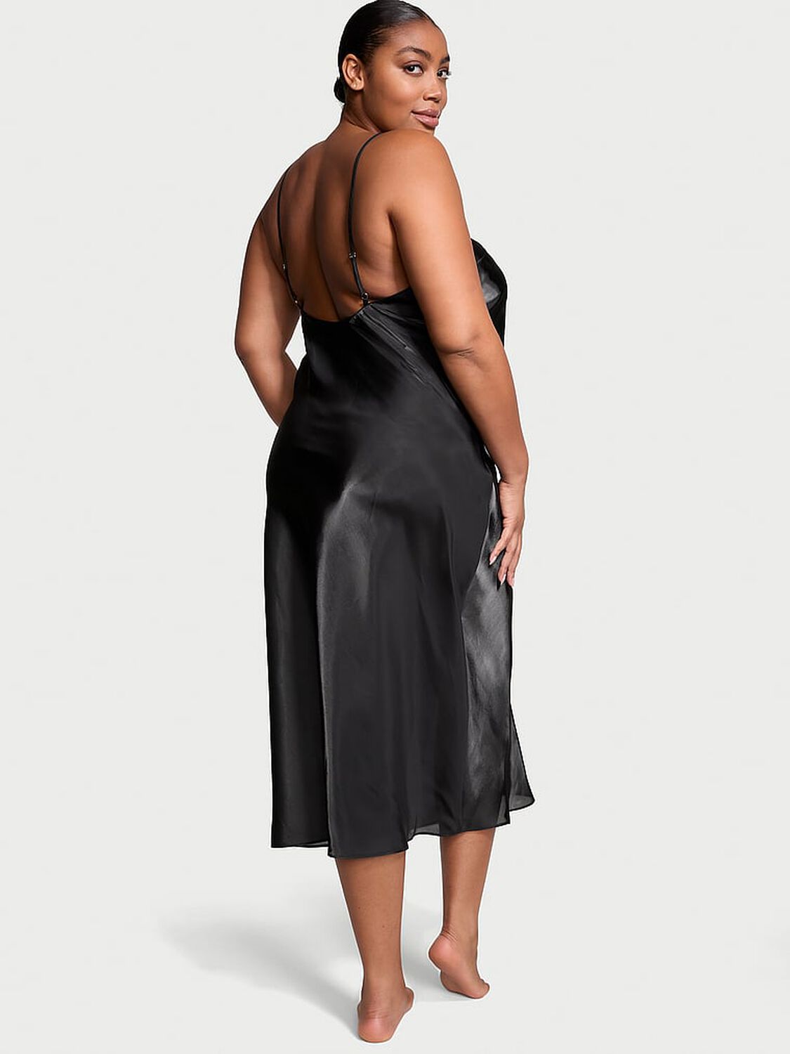 vs Victoria's Secret Organza Midi Slip Dress 2 of 3 