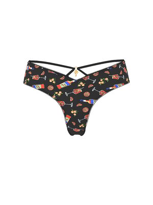 Strappy-Back Charm High-Leg Cheeky Panty
