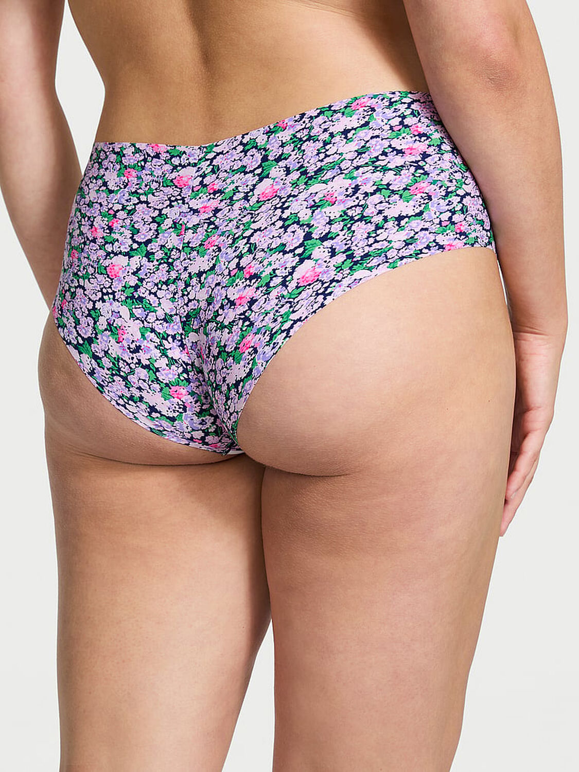vs No-Show No-Show Cheeky Panty Ensign Navy Ditsy Floral 2 of 3 