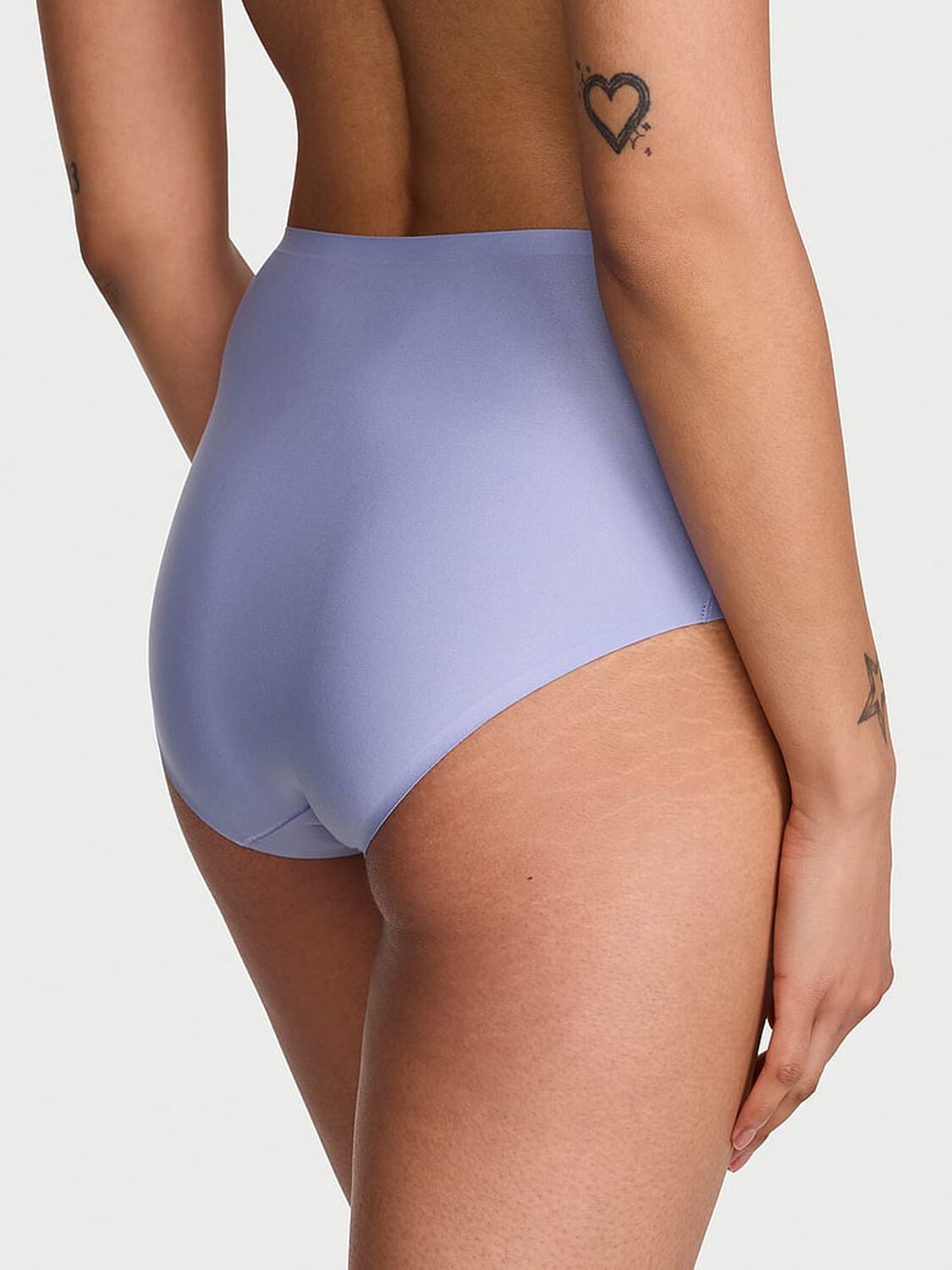 vs Body By Victoria Body by Victoria Flex Mid-Rise Modern Brief Panty Light Lavendar 2 of 4 
