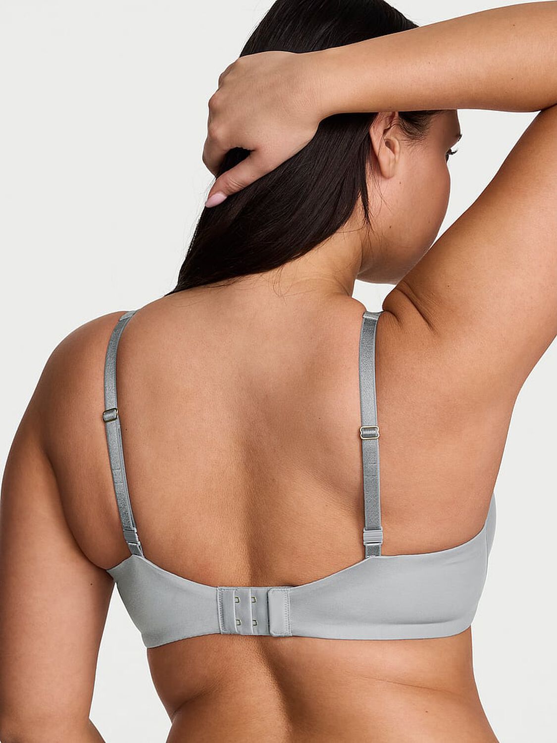 vs Very Sexy Smooth Lightly Lined Plunge Bra Sterling 2 of 3 