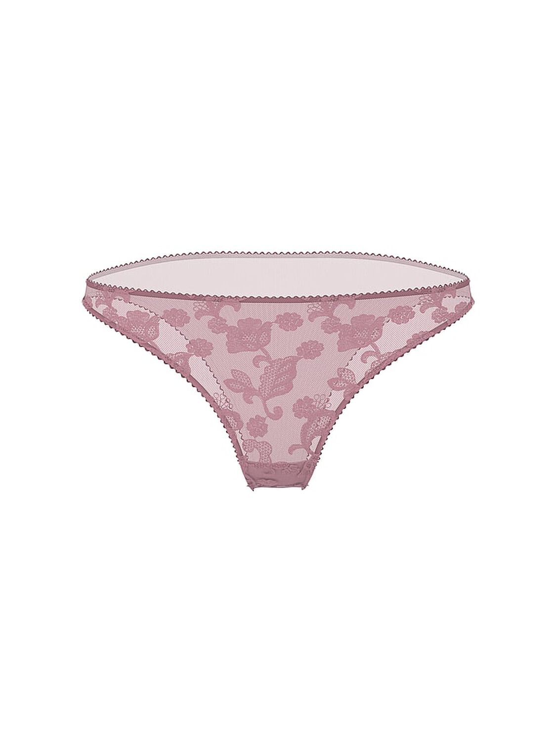 vs Dream Angels Vintage Blossom Embroidery Brazilian Panty Nostalgia Rose 3 of 4 