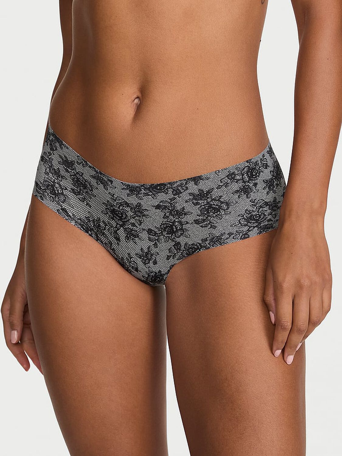 vs No-Show No-Show Cheeky Panty Moonshine Rose Lace 1 of 2 