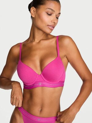 Perfect Shape Signature Shine Cotton Push-Up Bra